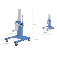 R 6547 H Floor stand