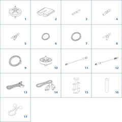 HA.cab.sw Cable & tube set, for single-wall vessels