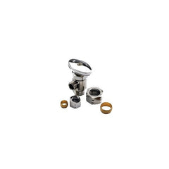 Manual Shut-Off Valve, 1/2" Compression x 3/8" Compression