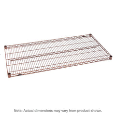 Metro Super Erecta Industrial Wire Shelf, Copper Hammertone