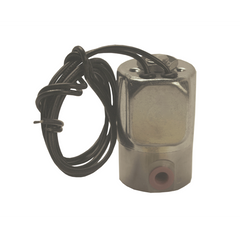 Water Solenoid Valve, 2-Way 1/8" NPT, 115 Volt, 12" Leads 1/2" Hub Mount
