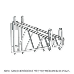 Metro Super Erecta Post-Type Wall Mount Double Shelf Support
