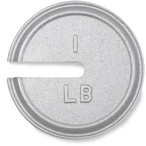 Weight 1P CI Slot 1lb CL6 No Cert TR