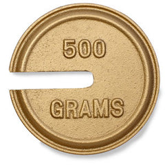 Weight 1P CI Slot 500g CL6 Accrd TR