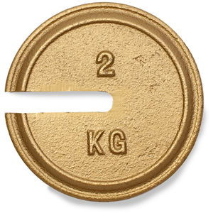 Weight 2P CI Slot 2kg CL6 Accrd TR