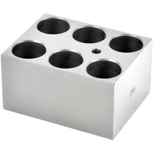 Module Block 25 mm Test Tube 6 Hole