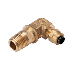 1/4" Poly x 1/4" Long MPT Elbow