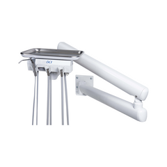 Alternative Arm Mounted 2 Wet w/Tray & White Flex Arm