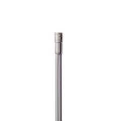 HP Tubing, 4 Hole w/CT, Asepsis Straight Black