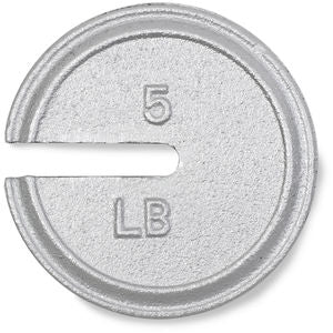 Weight 2P CI Slot 5lb CL5 Accrd TR