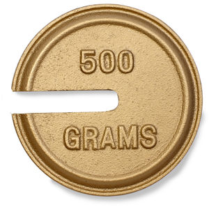 Weight 1P CI Slot 500g CL7 No Cert TR