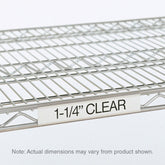 Metro Super Erecta Clear Label Holders