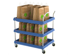 Metro Deep Ledge 2-Shelf and 3-Shelf Utility Carts