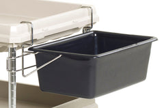Metro BCUB2D Utility Bin and Holder for Metro Deep Ledge BC2030 Utility Cart