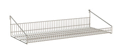 Metro SmartWall Life Stainless Steel Grid Shelf with Retaining Ledge