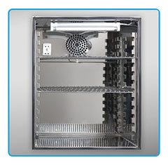 myTemp™ 65 Heating and Cooling Incubator, includes two stainless steel shelves