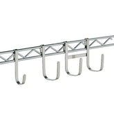 Metro Snap-On Hooks for Super Erecta Wire Shelving and SmartWall Wall Shelving