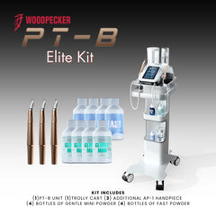 جهاز تلميع الأسنان الهوائي ومنظف الأسنان بالموجات فوق الصوتية Woodpecker® PT-B