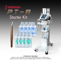 جهاز تلميع الأسنان الهوائي ومنظف الأسنان بالموجات فوق الصوتية Woodpecker® PT-B