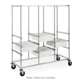 Metro Triple-Bay Tote Racks