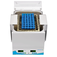 SB-12L Shaking Water Bath with universal spring platform for tubes, bottles, and flasks