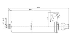 4025 AC HF Motor Spindle – 60,000 RPM, 30V, 0.3–4.0mm, C2