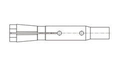Collet Chuck C3 – Tension Collet, Ø2.35–4.0mm, C/GS Variants, 4033/4036