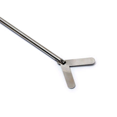 Stirring shaft with floating blade