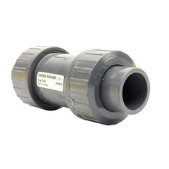 صمام فحص مخروطي، محمل بنابض، PVC/EPDM، 1/2 بوصة