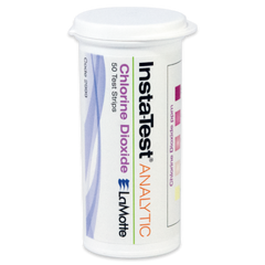 Insta-TEST® Chlorine Dioxide Test Strips – 0–10 ppm, 50 Tests, Visual Color Comparison