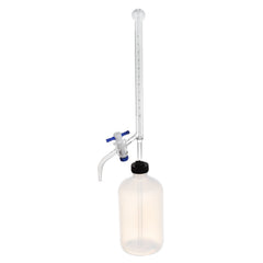 Buret, 10mL, w/500mL Bottle & Cap,