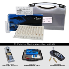 CHEMetrics® Hydrogen Peroxide SAM Verification Kit