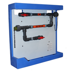 5 Pass PVC Coupon Rack, 3/4"