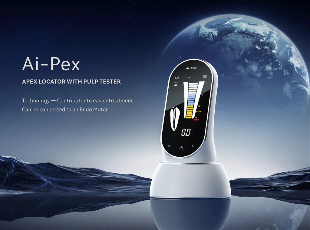Vakker 27-51, Woodpecker Ai-Pex Multi-Frequency Apex Locator w/ Pulp Tester, 1 year warranty