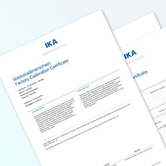 Factory Calibration Certificate LAB