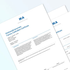 Factory Calibration Certificate ANA