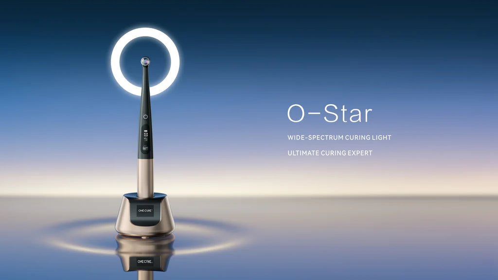 Vakker 27-54 , Woodpecker O-Star Broad/Wide-Spectrum Curing Light upto 3000MW/CMÂ² w/ built-in radio meter - 1 year warranty