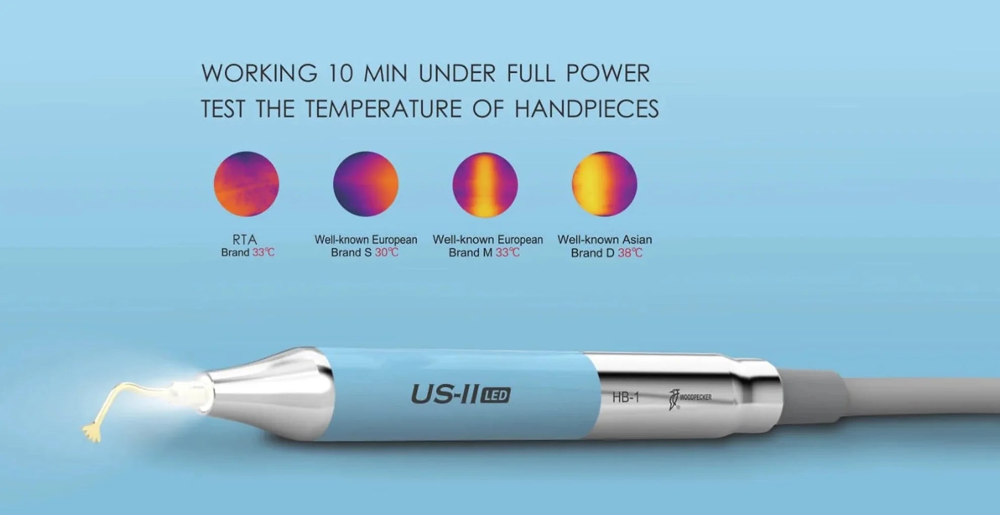 Vakker 27-61 , Woodpecker Ultrasonic Perio Bone Surgery US II LED