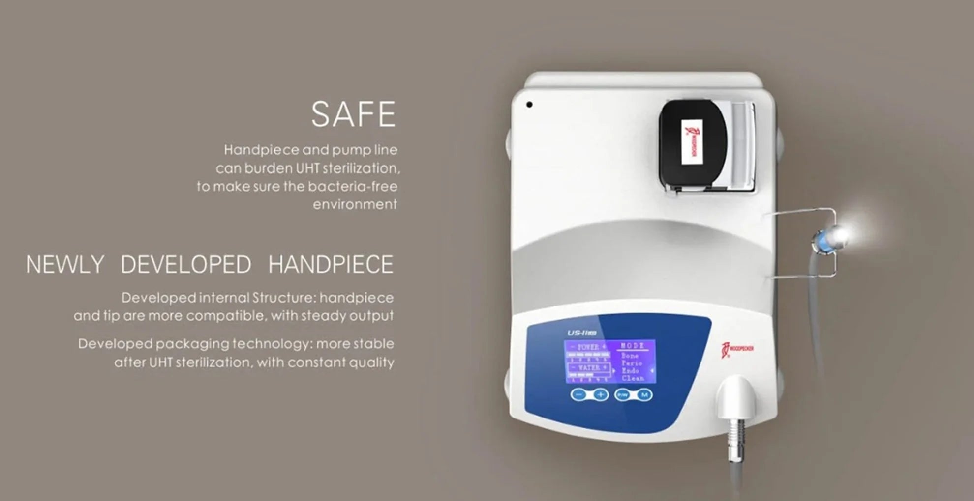 Vakker 27-61 , Woodpecker Ultrasonic Perio Bone Surgery US II LED