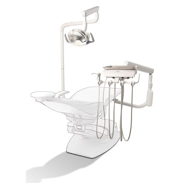 Reliance Swing Mount Light Pole Only, White