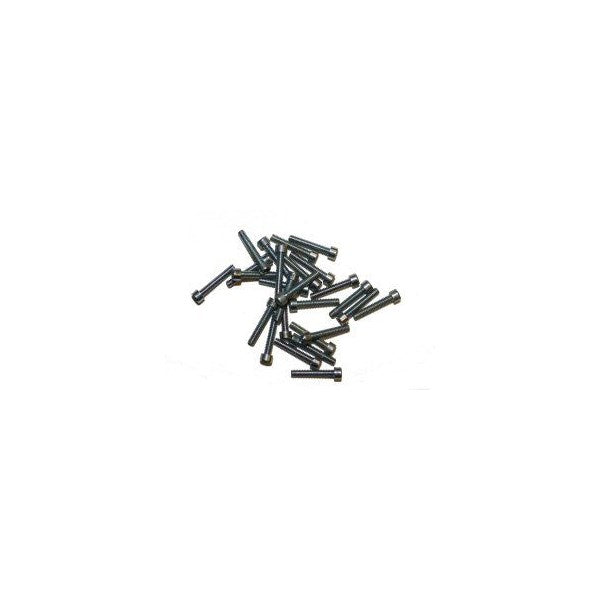 Screw, Socket Head, 2-56 x 1/2, Zinc; Pkg of 25