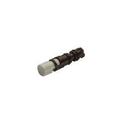 Push Button Valve Replacement Cartridge, Momentary, 2-Way, Normally Closed, Brown w/ Gray Button