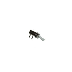 Toggle Valve, Momentary, 2-Way, Normally Closed, Gray