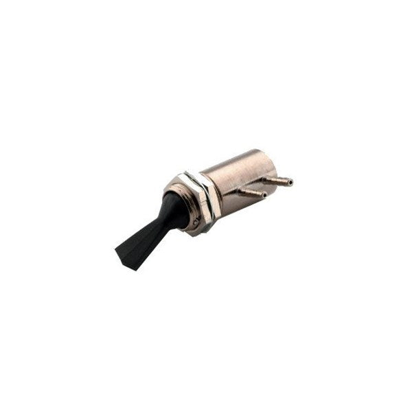 Toggle Valve, Side Port, 3-Way, Black