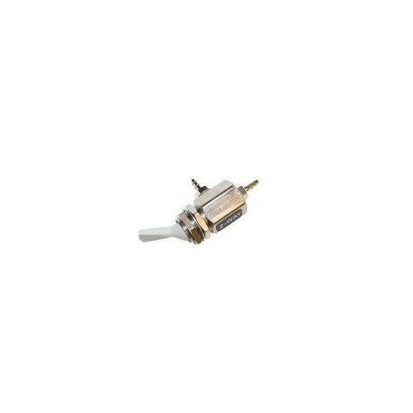 Toggle Valve, Momentary, 2-Way, Normally Closed,  Gray