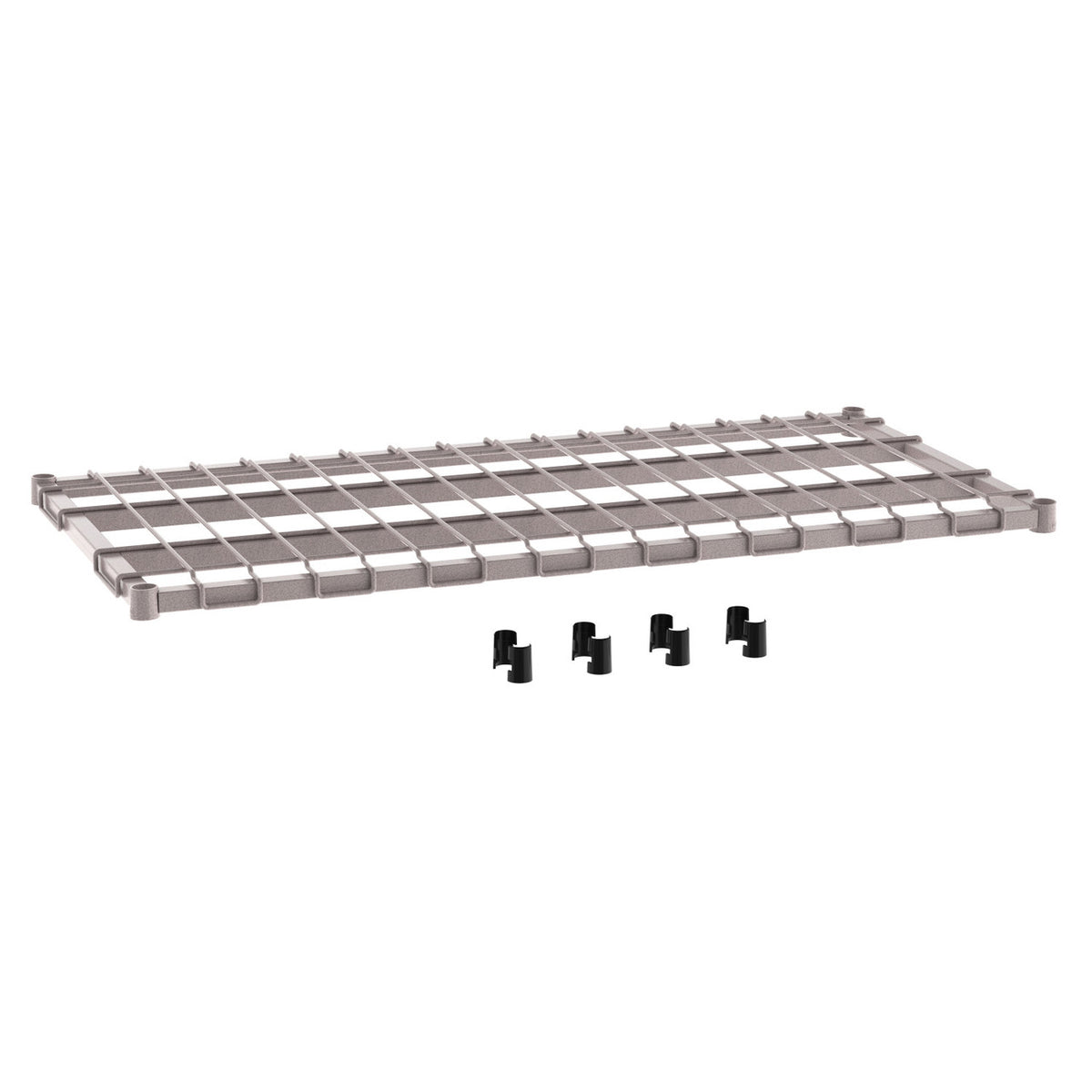 Metro Super Erecta Heavy-Duty Dunnage Shelf, Metroseal Gray Epoxy