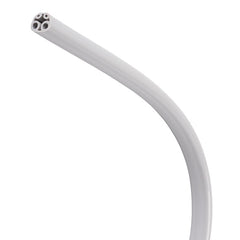 HP Tubing, 4 Hole, Asepsis Straight Gray; Box of 100ft