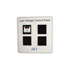 Low Voltage Control Panel, Single Switch