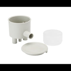 Vacuum Canister Bottom Ported w/Bracket