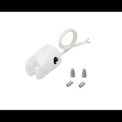 Holder, Electric Auto, Molded, Normally Open, White